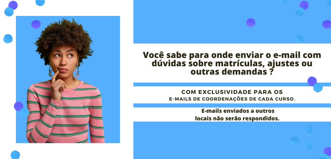 Sobre o envio de e-mails