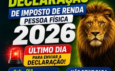 PLANTÃO DECLARAÇÃO DE IMPOSTO DE RENDA 2026