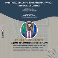 Palestra Prestação de Contas sob a perspectiva dos Tribunais de Contas dia 29/08