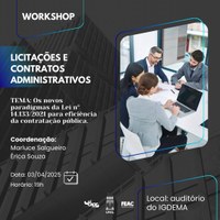 WORKSHOP - Licitações e Contratos Administrativo