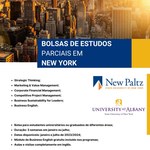15 bolsas parciais de estudos em New York.