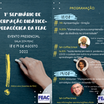 1° Seminário de Formação didático-pedagógica da FEAC