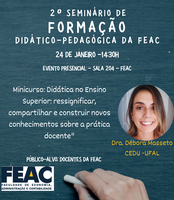 2º Seminário de Formação Didático - Pedagógica