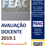 Avaliação Docente 2019.1