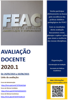 Avaliação docente 2020.1