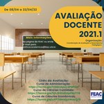Avaliação Docente 2021.1