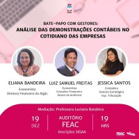 Bate-Papo com Gestores: Análise das demonstrações contábeis no cotidiano das empresas