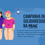 Campanha de solidariedade na FEAC.