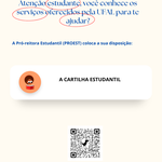 Divulgação da Cartilha de Assistência Estudantil - PROEST