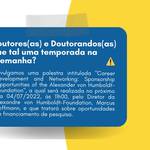 Doutores(as) e Doutorandos(as) da UFAL, que tal uma temporada na Alemanha?