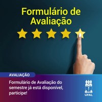 Formulário de Avaliação do semestre já está disponível, participe