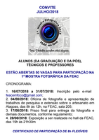 I Mostra Fotográfica FEAC em foco - O trabalho da mulher artesã alagoana