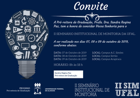 II SIM UFAL - CONVITE