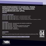 Inscrições abertas para novas turmas do minicurso para normalização de trabalhos acadêmicos
