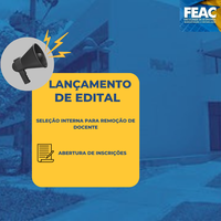 Lançamento de Edital