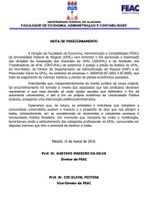 Nota de Posicionamento