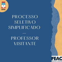 Processo Seletivo Simplificado - Professor Visitante