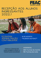 Recepção aos alunos ingressantes 2022.1