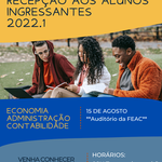 Recepção aos alunos ingressantes 2022.1