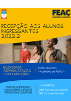 Recepção aos calouros FEAC 2022.2