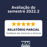 Relatório Parcial da Avaliação do Semestre 2022.2 (Docentes e Técnicos)