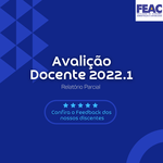 Relatório Parcial da Avaliação dos Docentes da Graduação - 2022.1