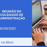Reunião do Colegiado de Administração 30/09.