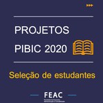 Seleção de estudantes - PIBIC 2020