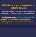 Projeto - Profa. Milka Correia