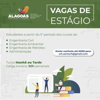 Vaga de estágio em Administração