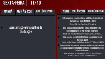 XVI Semana de Economia - Programação