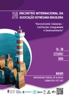 XVII Encontro da Associação Keynesiana Brasileira será realizado em Maceió