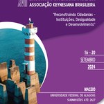 XVII Encontro da Associação Keynesiana Brasileira será realizado em Maceió