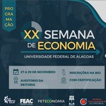 XX Semana de Economia da FEAC/UFAL