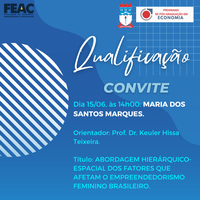 Convite para Qualificação - MARIA DOS SANTOS MARQUES