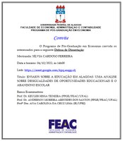 Defesa de Dissertação - SÍLVIA CARDOSO FERREIRA