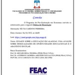 Defesa de Dissertação - SÍLVIA CARDOSO FERREIRA