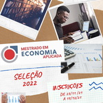Edital de Seleção do Mestrado em Economia Aplicada - Turma 2022
