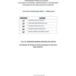 Lista dos Classificados na Anpec para 2026.1