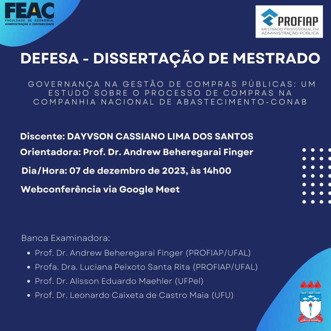 Defesa de Dissertação – Programa de Pós-Graduação em Direito – Mestrado em  Direito