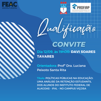 Convite para Qualificação de DAVI SOARES TAVARES