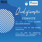Convite para Qualificação de Projeto de ULYSSES SALGUEIRO BORGES