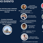 Palestrantes confirmados para o I Congresso Internacional de Administração Pública/2023 (CIAP/PROFIAP)