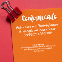 PROFIAP divulga resultado definitivo da isenção das inscrições no ENA/2023.1