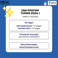 Publicado Edital nº 22/2023 - ENA 2024.1 - Retificação