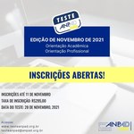 Teste ANPAD - Edição Novembro